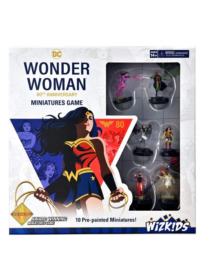 WiZKiDS Dc Comics Heroclix: Wonder Woman 80Th Anniversary Miniatures Game - Image 3