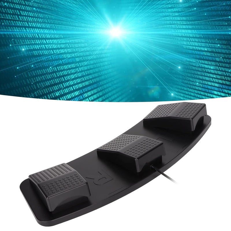 دواسة ثلاثية USB عالية الحساسية من Haofy للتحكم في الألعاب والوسائط - وظيفتان (FS23_PM (مفتاح ميكانيكي)) - Image 3