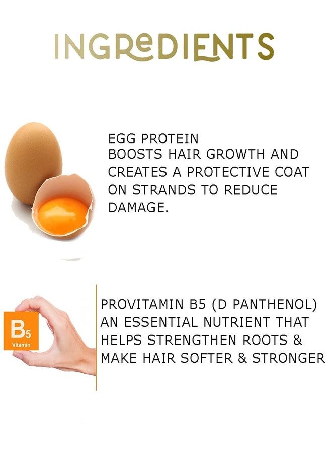 Quat pure egg white protein hair shampoo for great hair luster and shine (250ml) (New) - Image 3