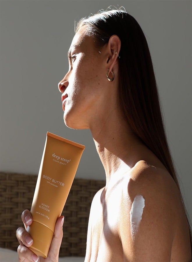 Deep Steep Body Butter with Ceramides for Intense Moisture 6oz (6 Ounces (Pack of 1), Honey Blossom) - Image 5