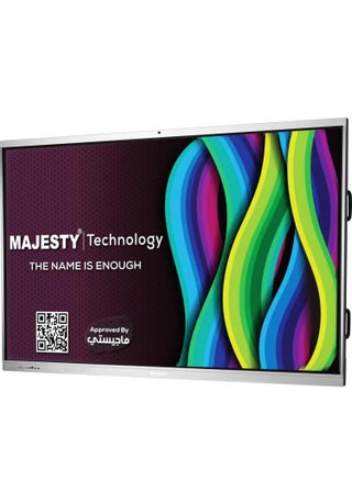 Majesty 75 Inch 4K Interactive Touch Screen Android 13 E-Board with Intel i7 Processor 16G RAM 1TB SSD 4K UHD 16:9 Display for Office Classroom - pzsku/Z338F3AFDA83D1A75F01AZ/45/_/1736427972/737c2a58-8f72-4237-a9e2-9b84031bafda