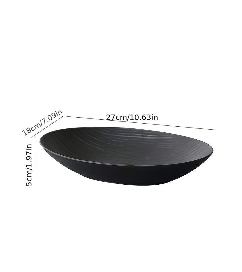 1 Pc Large Plastic Salad Bowl Stackable Non Slip Kitchenware Set for Salads Grains Snacks Soups and Main Dishes in Home Kitchens Restaurants Parties or Outdoor Events - Image 2