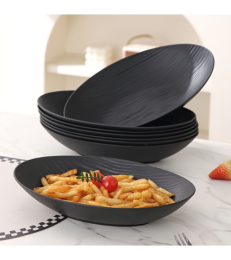 1 Pc Large Plastic Salad Bowl Stackable Non Slip Kitchenware Set for Salads Grains Snacks Soups and Main Dishes in Home Kitchens Restaurants Parties or Outdoor Events - Image 3