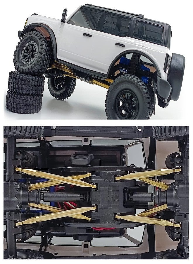 RCLIONS Higher Extra Clearance Links Set Linkage for TRX4M Upgrades 1/18th RC Crawler Car Parts Heavy Weight 62g - Image 3
