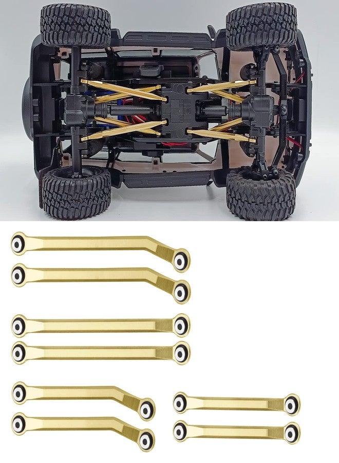 RCLIONS Higher Extra Clearance Links Set Linkage for TRX4M Upgrades 1/18th RC Crawler Car Parts Heavy Weight 62g - Image 1