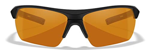 Wiley X Guard Advanced Sunglasses, ANSI Z87 Safety Glasses for Men and Women, UV Eye Protection for Shooting and Hunting Matte Black Frames, Changeable Grey, Clear, and Light Rust Tinted Lenses - Image 3