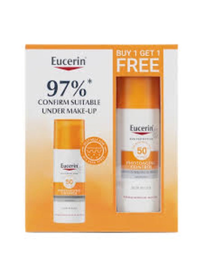 Eucerin  Sun Fluid Anti-Age Spf50 50ml 1+1