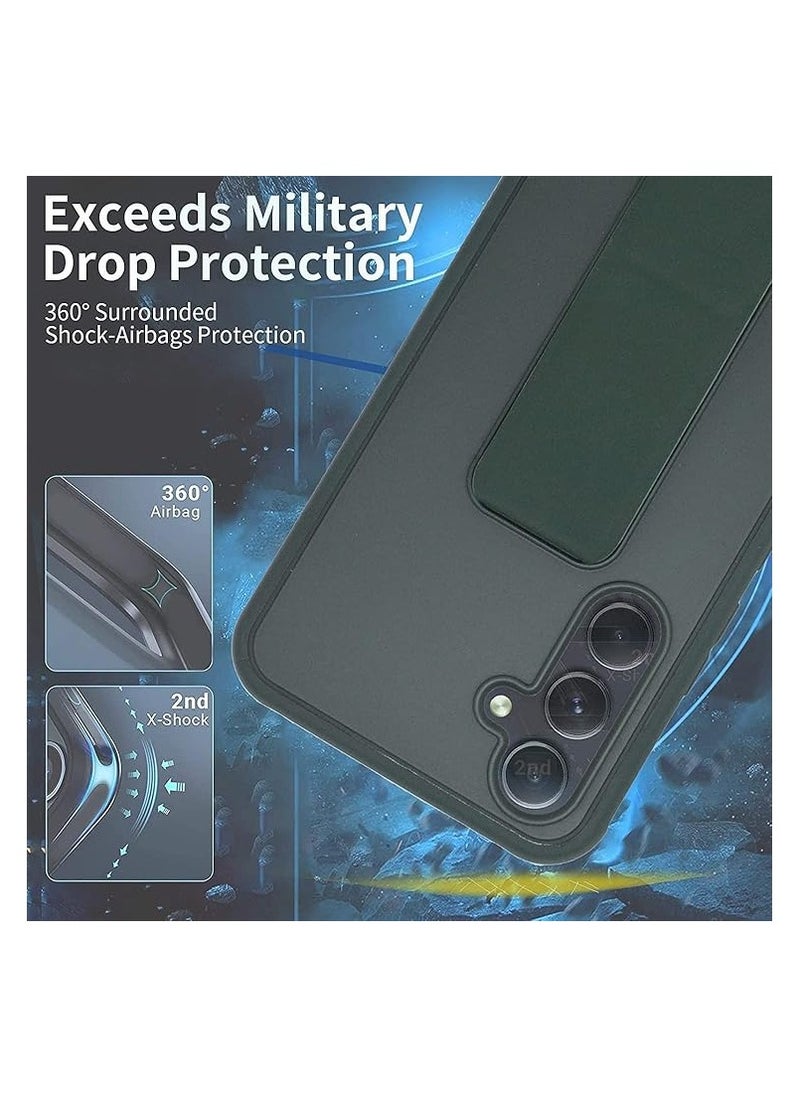 TWEGGON Samsung A06 Case, Protection Back Case with Stand for Samsung Galaxy A06 Green  - Image 5