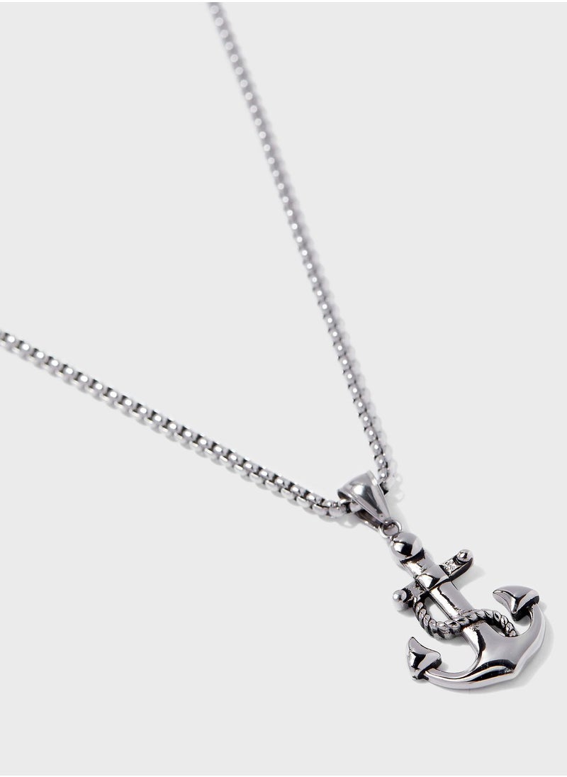 Seventy Five Anchor Necklace  - Image 1