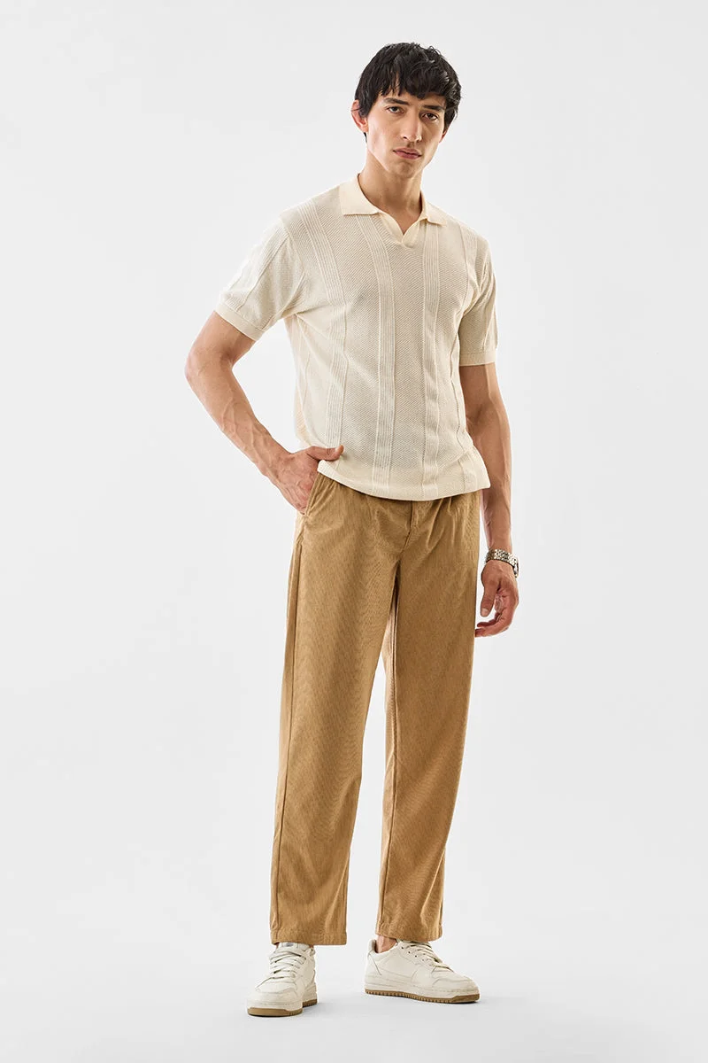 SNITCH Corduroy Straight Fit Trousers