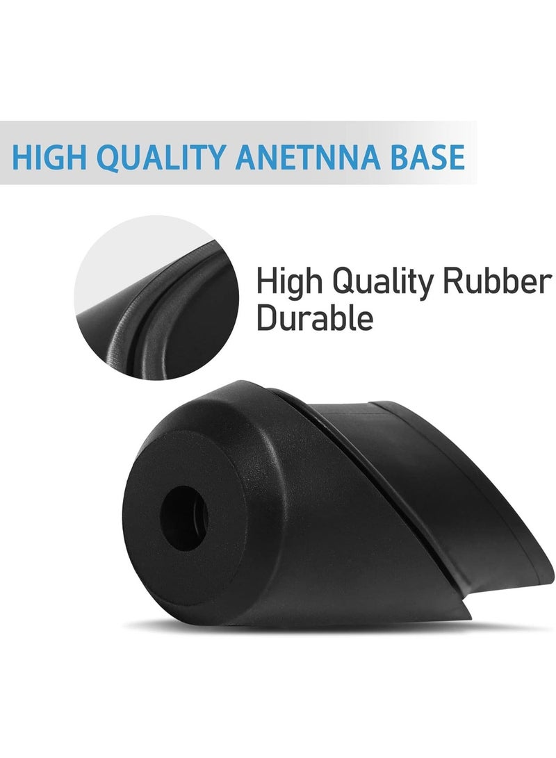 قاعدة هوائي لسيارة تويوتا توندر 2014 2015 2016 2017 2018 2019 2020 86392-0C030 تزيين هوائي مغطى بالطين لتركيب هوائي الراديو في السيارة إطار هوائي - Image 4