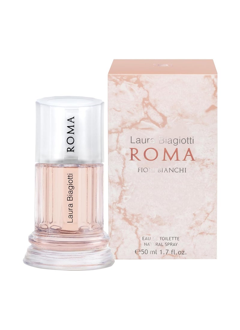 Laura Biagiotti Laura Biagiotti Roma Fiori Bianchi For Women 17 oz EDT Spray 