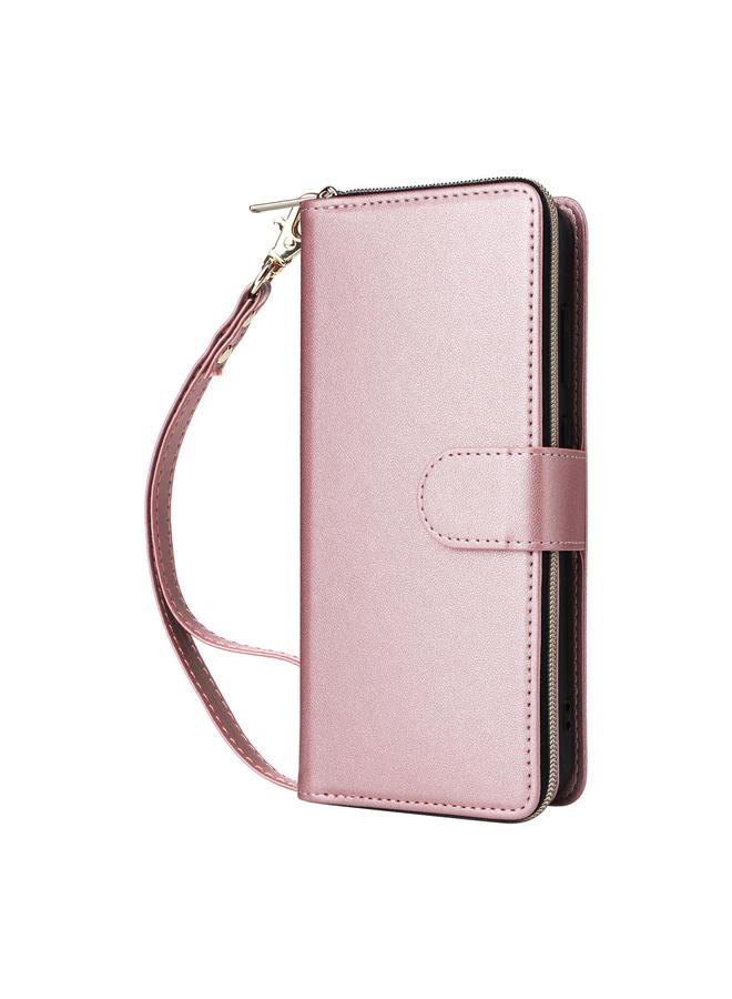 S-TOP Case For Samsung Galaxy A26 Nine-card Slots Zipper Wallet Bag Leather Phone Case - Image 2