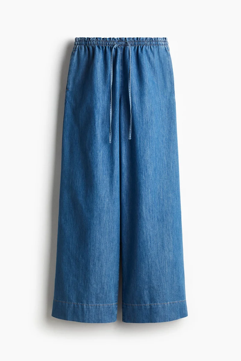 H&M Denim Pull-On Trousers
