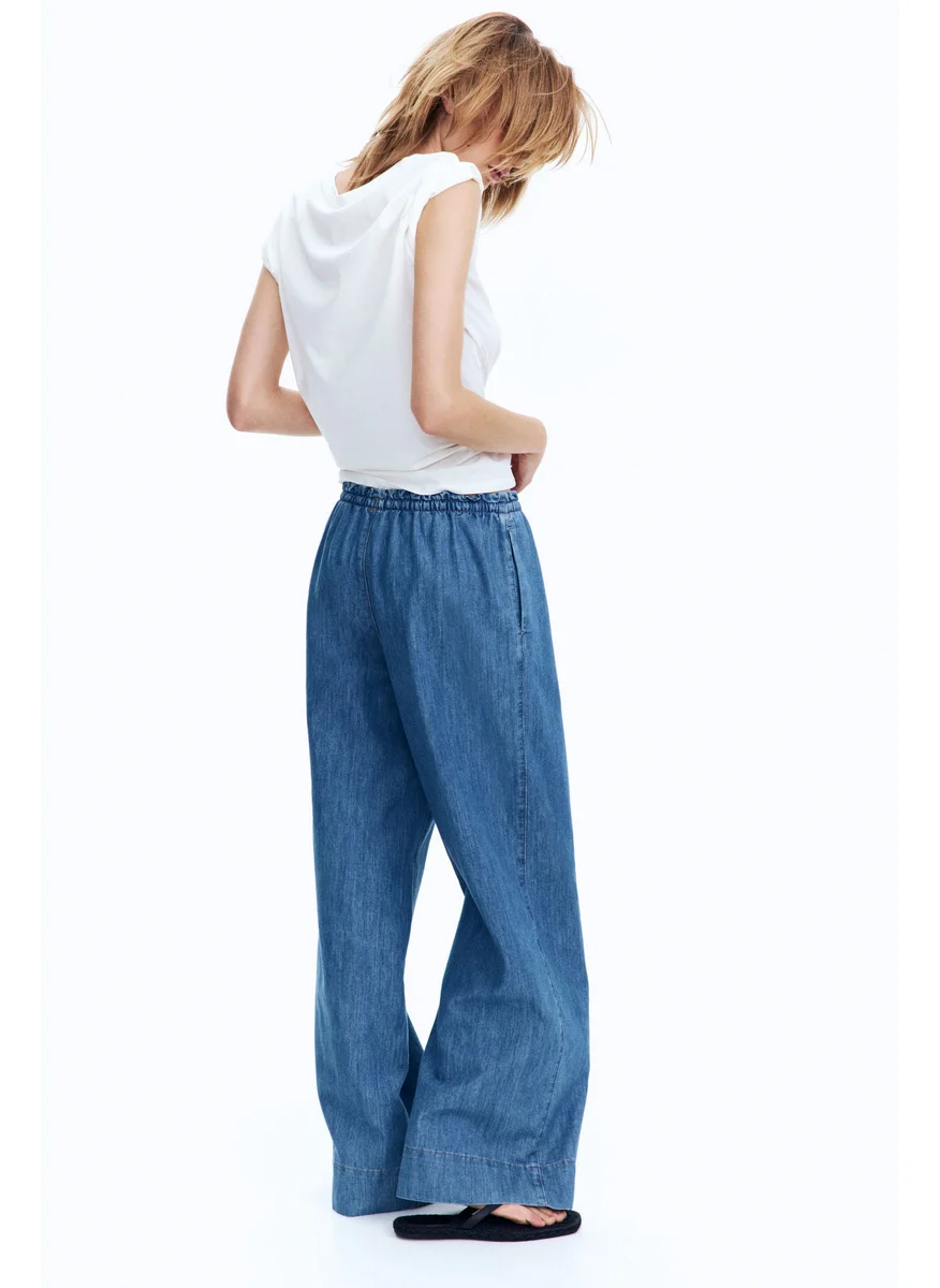 اتش اند ام Denim Pull-On Trousers