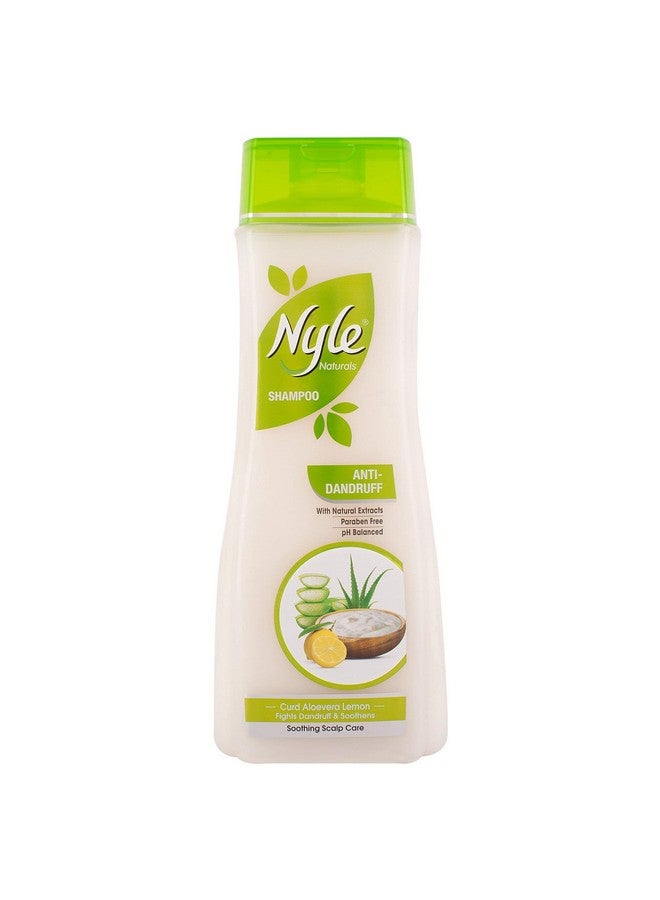 Nyle Naturals Anti Dandruff Shampoo With Lemon And Curd Gentle And Soft Shampoo Ph Balanced And Paraben Free For Men And Women 800Ml - Image 1