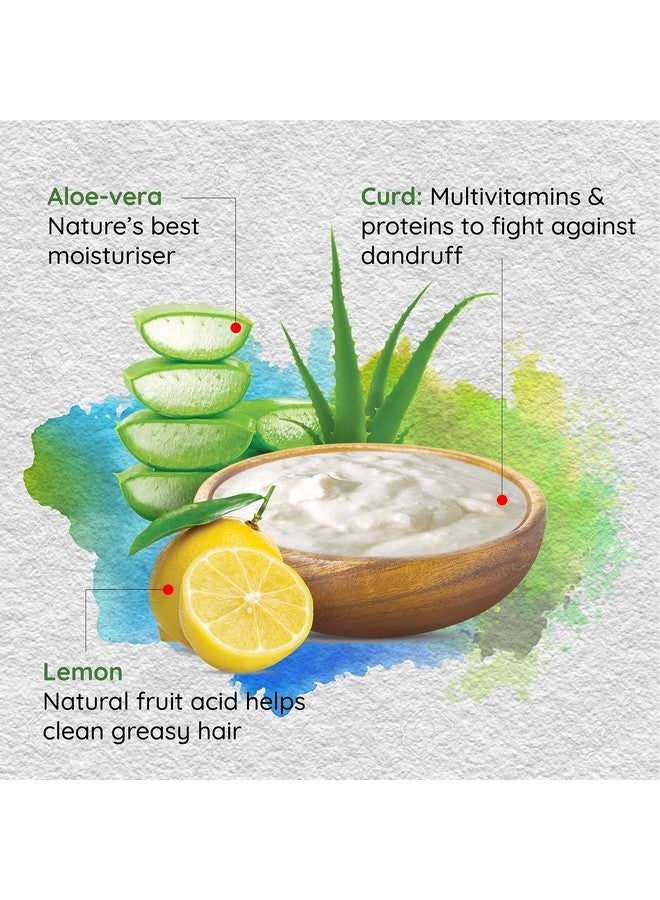 Nyle Naturals Anti Dandruff Shampoo With Lemon And Curd Gentle And Soft Shampoo Ph Balanced And Paraben Free For Men And Women 800Ml - Image 5