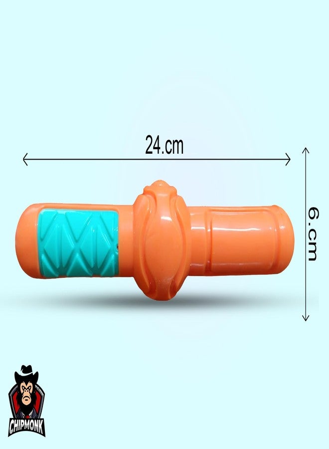 CHIPMONK Set of 2 Squeaky Toy Bite Safe Durable for Puppy Medium Large Dog Non-Toxic Interactive Plushy Active Training & Brain Development Toys Reduces Anxiety Perfect for Your Pets - Random Colors - Image 3