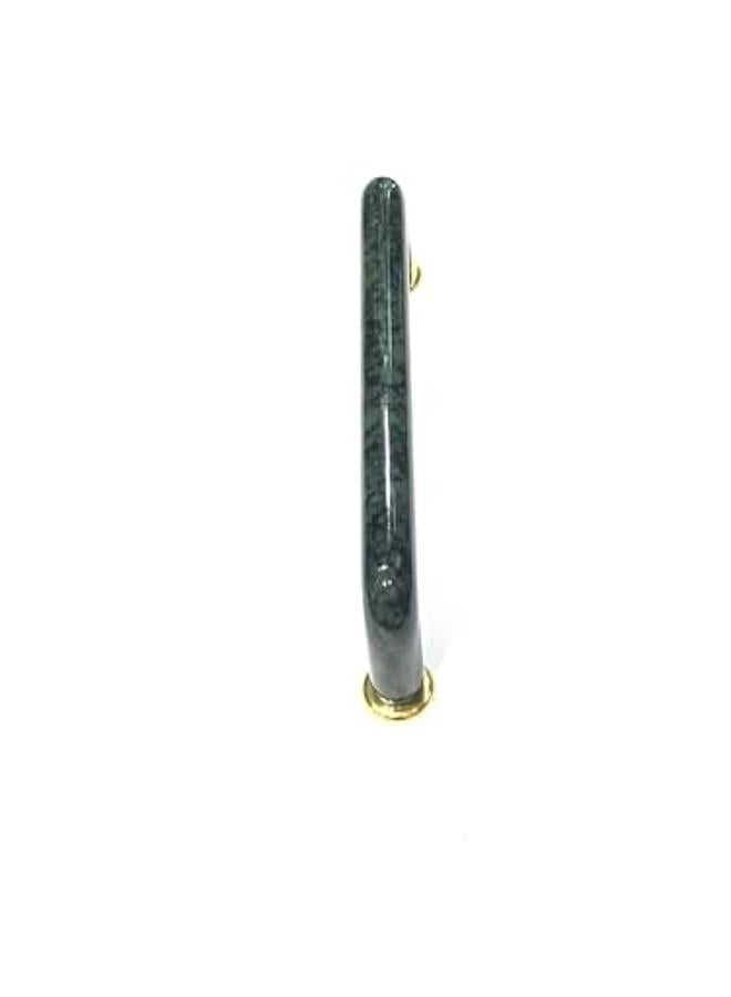 Kitchen And Cabinet Handle, Dark Green Color With Black, Plastic Material, Brass Base, Brass Handle, Made In Taiwan, Length 10.4 Cm, Considered 104 Mm - Image 2