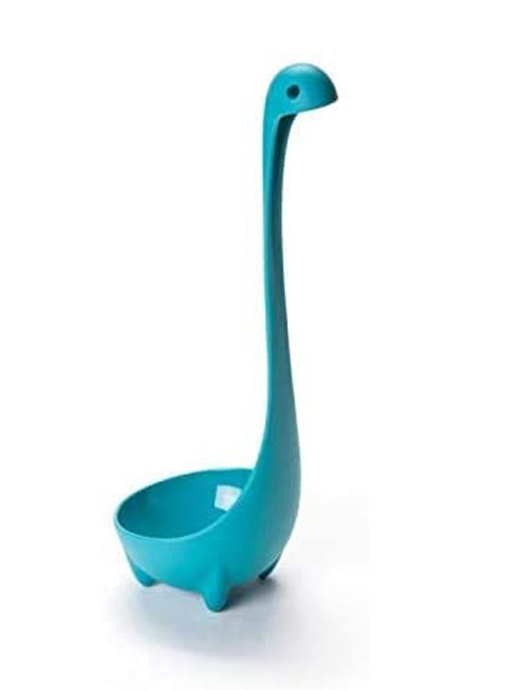 SYOSI Long Handle Spoon, Kitchen Supplies Dinosaur Spoons Soup Loch Ness Ladle, High Temperature Resistant, Easy to Clean, Non-Toxic Odorless, Safety material, for Kitchen Cooking Gadgets - Image 1