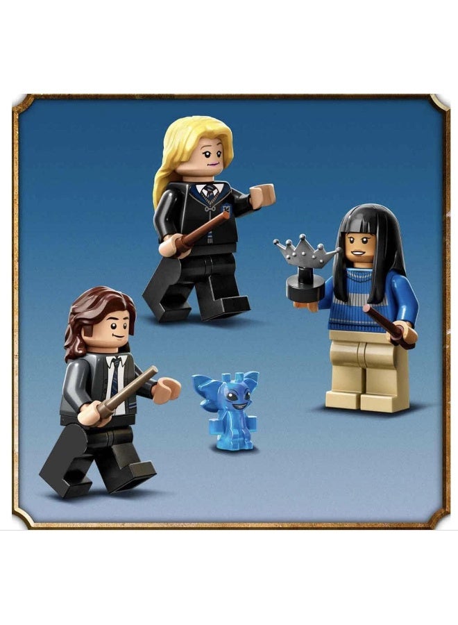 LEGO LEGO 76411 Harry Potter Ravenclaw House Banner, Hogwarts Castle Common Room Toy or Wall Display with Luna Lovegood Minifigure, Collectible Travel Toys  - Image 2