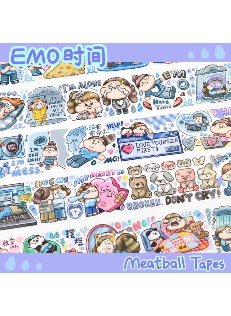 Generic Mermaid Meatball Tape for Scrapbooking[Full volume] emo time [Full volume] emo time 