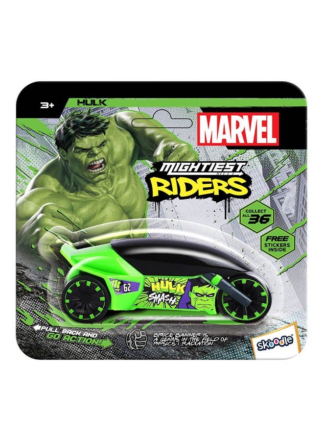 MARVEL MIGHTIEST RIDERS - HULK (HK) - Image 1