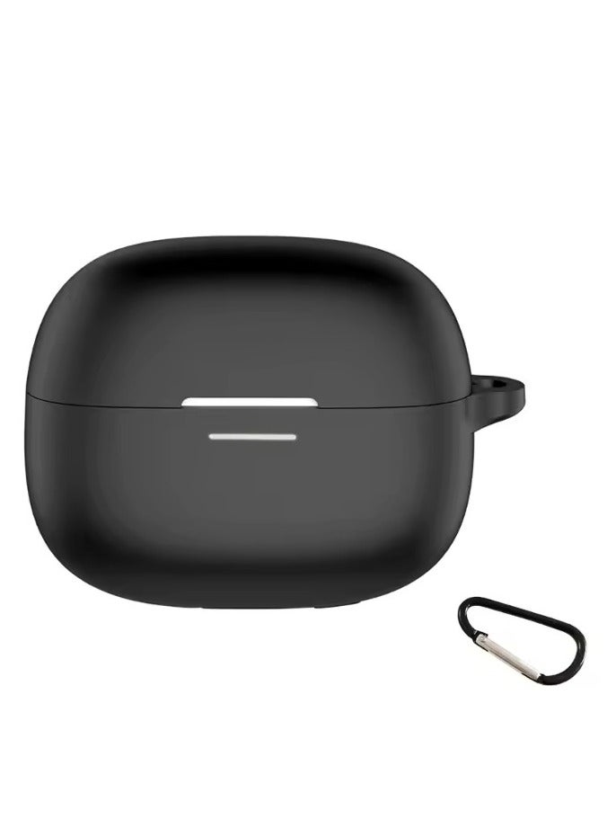 Earphone Protective Case Suitable For Redmi Buds 6 Pro Cover Shockproof Shell Washable Silicone Housing Anti Dust Sleeve Frame (black)