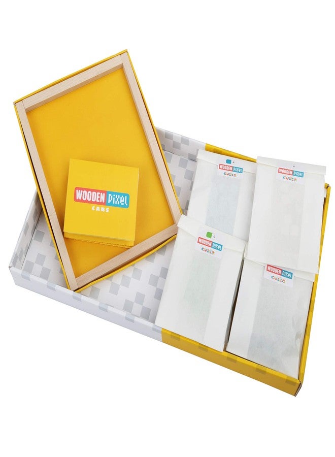 كيوبيكا سيارات فسيفساء من البكسلات الخشبية - Image 4