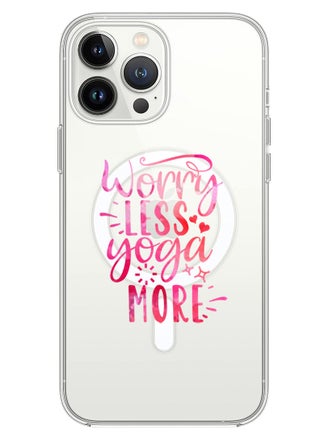 Magnetic Case for iPhone 14 Pro 6.1-inch Compatible with MagSafe Wireless Charging, Shockproof Phone Bumper Cover Worry less Yoga more copy - pzsku/Z339069E3BFC3C0B06454Z/45/_/1700220073/094fece1-fa60-4679-8f63-d5dfdfca5b9e