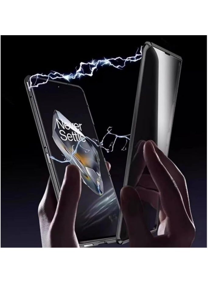 Double-sided Glass Phone Case Compatible with OnePlus 13 5G Magnetic Case 360° Full Protection Back Cover For OnePlus 13 - Image 3