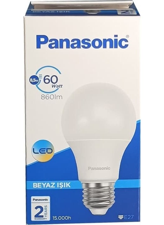 Panasonic - 8.5 W 60 W LED Bulb E-27 Socket 5 Pieces - Image 1