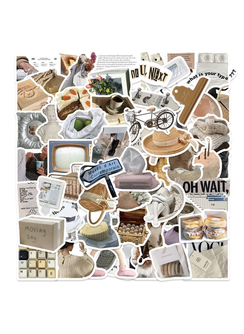 Premium Doodle Stickers 50-373pcs Waterproof TT201-63 sheets/bag