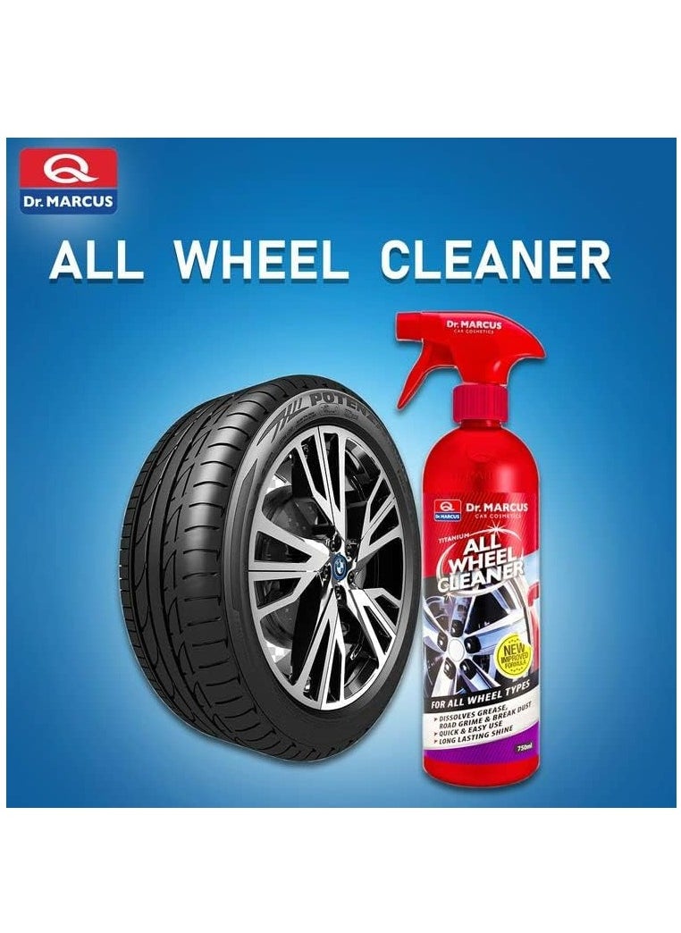 Dr.MARCUS - Wheel Cleaner 750ml Using Titanium Swiss Technology For All Wheel Types - Image 1