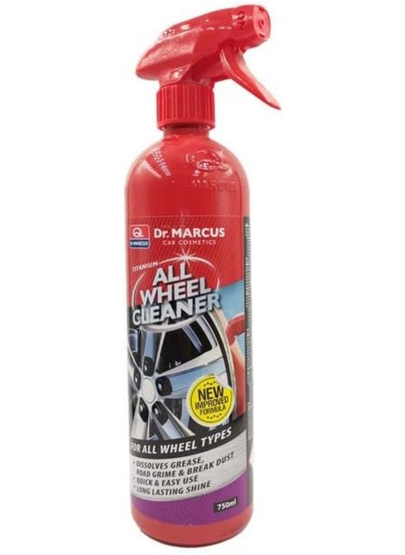 Dr.MARCUS - Wheel Cleaner 750ml Using Titanium Swiss Technology For All Wheel Types - Image 1