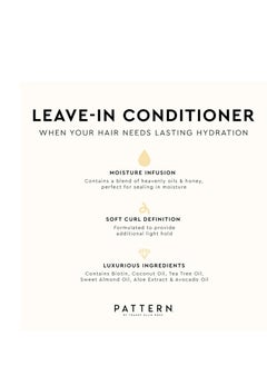PATTERN PATTERN Beauty by Tracee Ellis Ross Leave-In Conditioner 25 fl oz - Rich Moisture for Curly, Coily and Tight-Textured Hair, 3a to 4c,25 fl oz  - Image 4