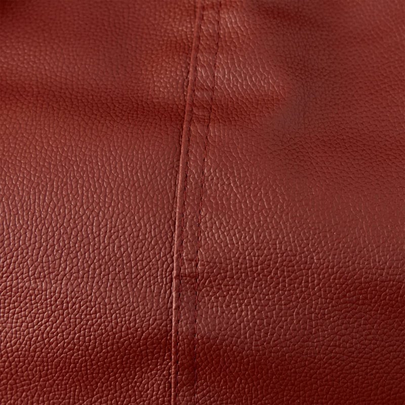 Home Centre Flabby Tan Faux Leather Bean Bag