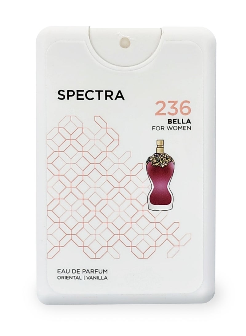 سبكترا بوكيت 236 عطر بيلا او دي بارفيوم للنساء - 18مل - Image 2