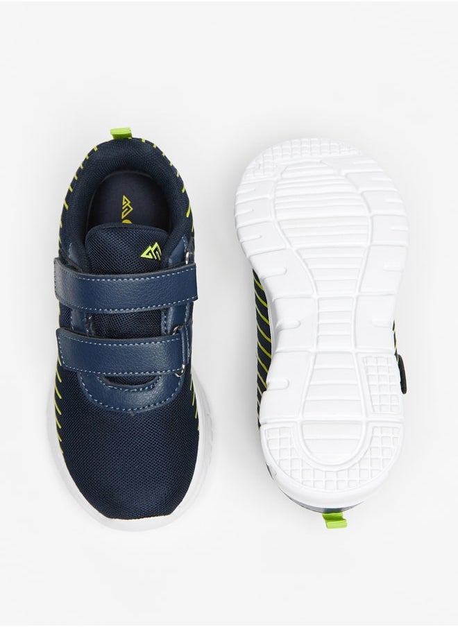 Oaklan by Shoexpress - Boys Textured Sports Shoes with Hook and Loop Closure - Image 1