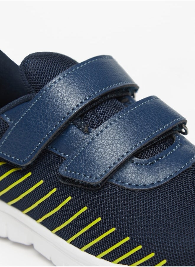 Oaklan by Shoexpress - Boys Textured Sports Shoes with Hook and Loop Closure - Image 1