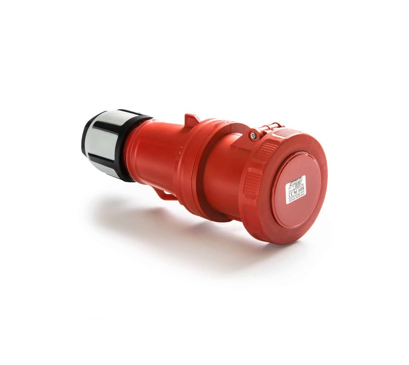 Famatel Mobile Socket 63A 230V 2P+E IP54 Screw Terminal