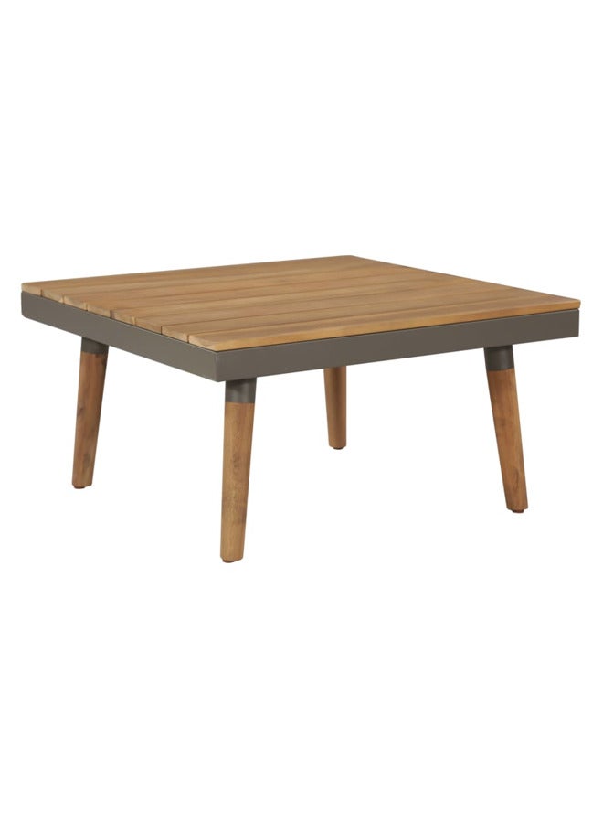 vidaxl 4 Piece Garden Lounge Set with Cushions Solid Acacia Wood Brown 44239 - Image 4