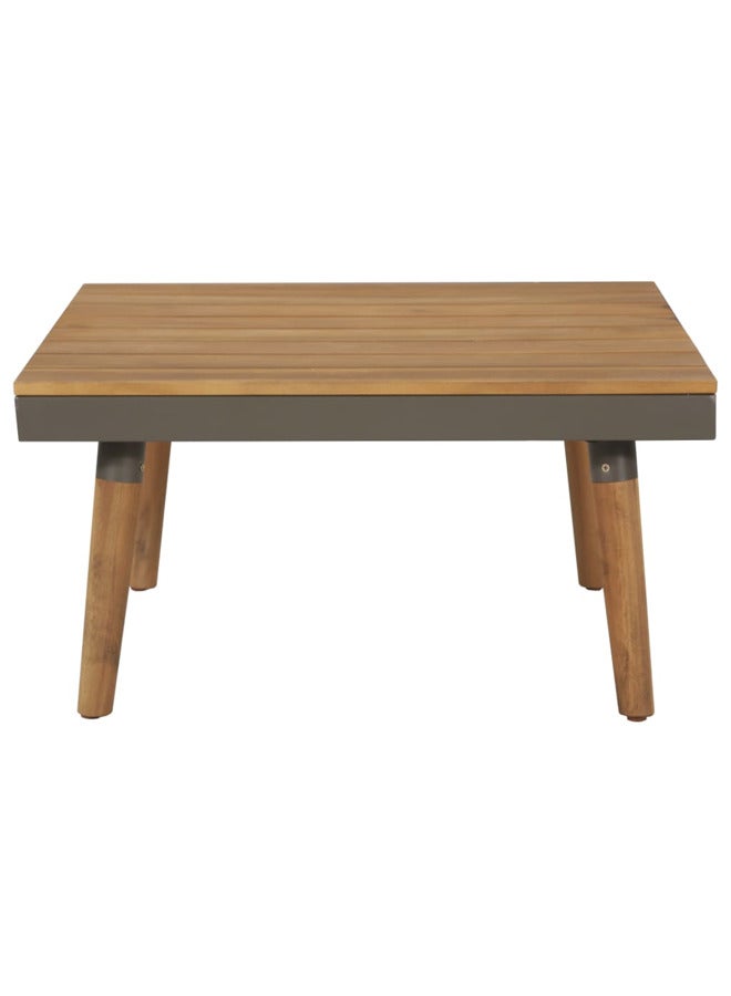 vidaxl 4 Piece Garden Lounge Set with Cushions Solid Acacia Wood Brown 44239 - Image 5