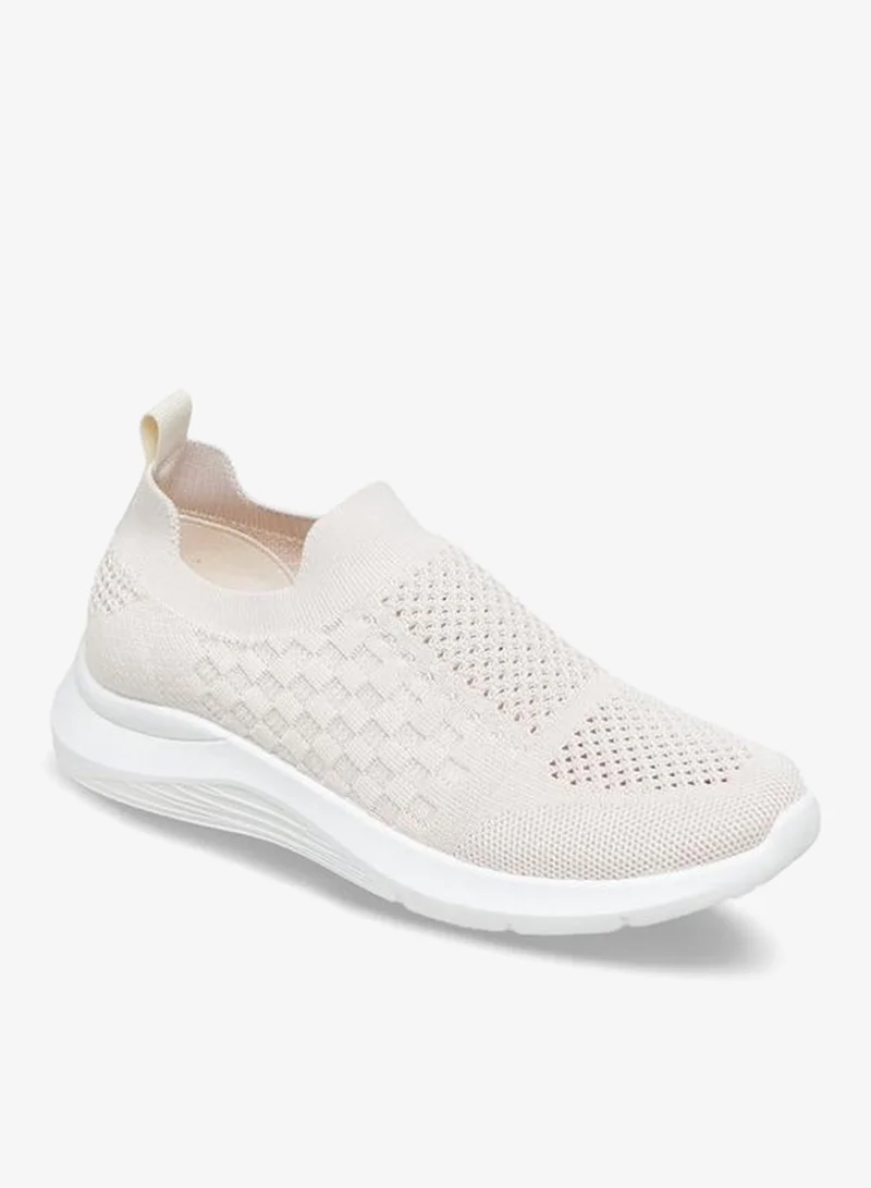 Oaklan by Shoexpress BEIGE Women Slip-On Sneakers for Women | Best Price UAE