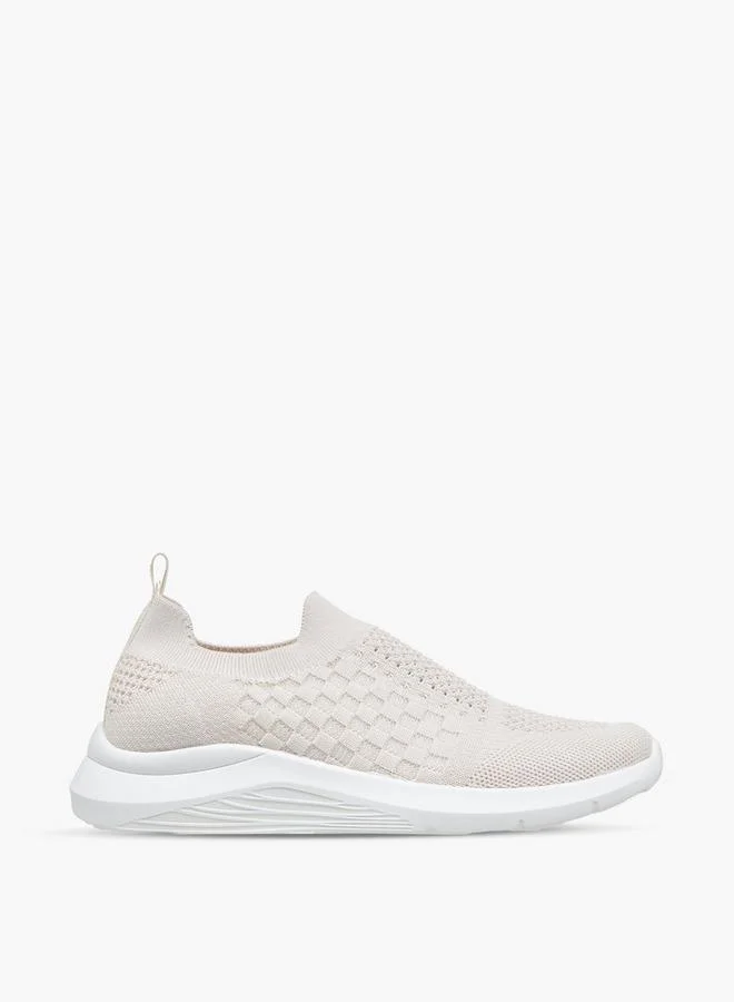 Oaklan By Shoexpress BEIGE Women Slip-On Sneakers for Women | Best Price UAE