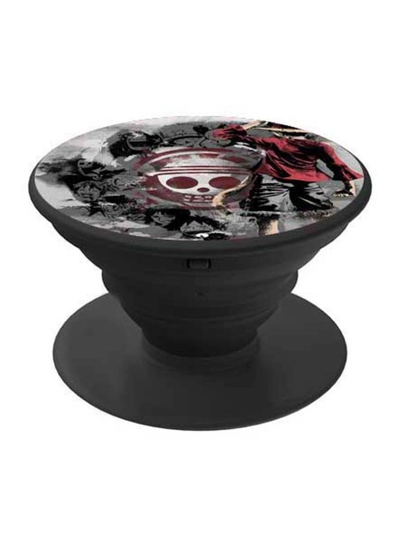 RKN Printed Pop Socket Grey/Red/Black - Image 2