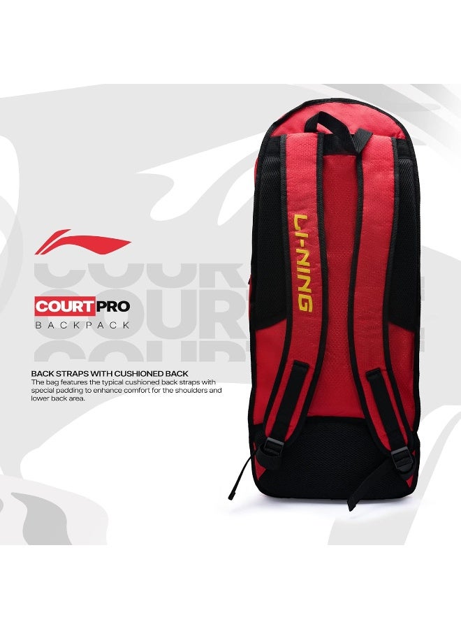 Li-Ning Court Pro Backpack (Red) - Image 3
