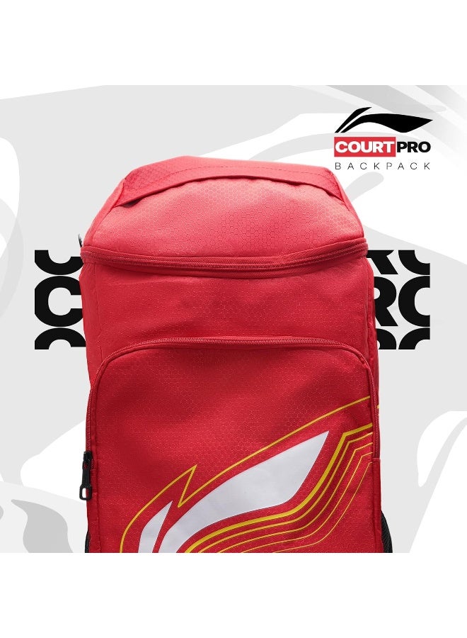 Li-Ning Court Pro Backpack (Red) - Image 4