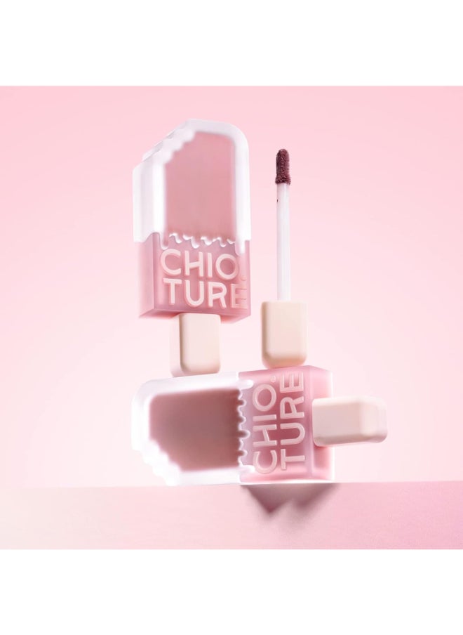 Ice Cream Matte Lip Glaze Velvet Matte Lip Gloss 2ml C21 Strawberry Ice Mochi