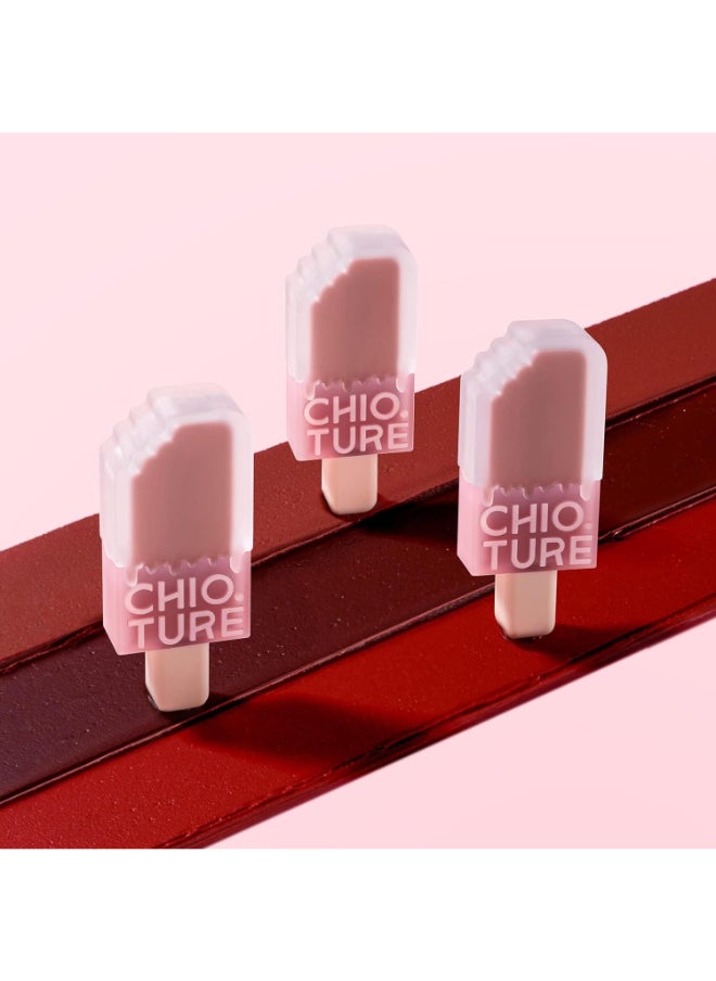 Ice Cream Matte Lip Glaze Velvet Matte Lip Gloss 2ml C21 Strawberry Ice Mochi